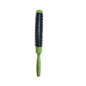 Top Pro Brasil 25 Ceramic Barrel Hair Brush with Ventilated Aluminum Core for Smooth Blow Drying