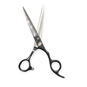 Barber Pro Hair Cutting Scissors – Black Chrome, 6 Inch, Japanese Steel