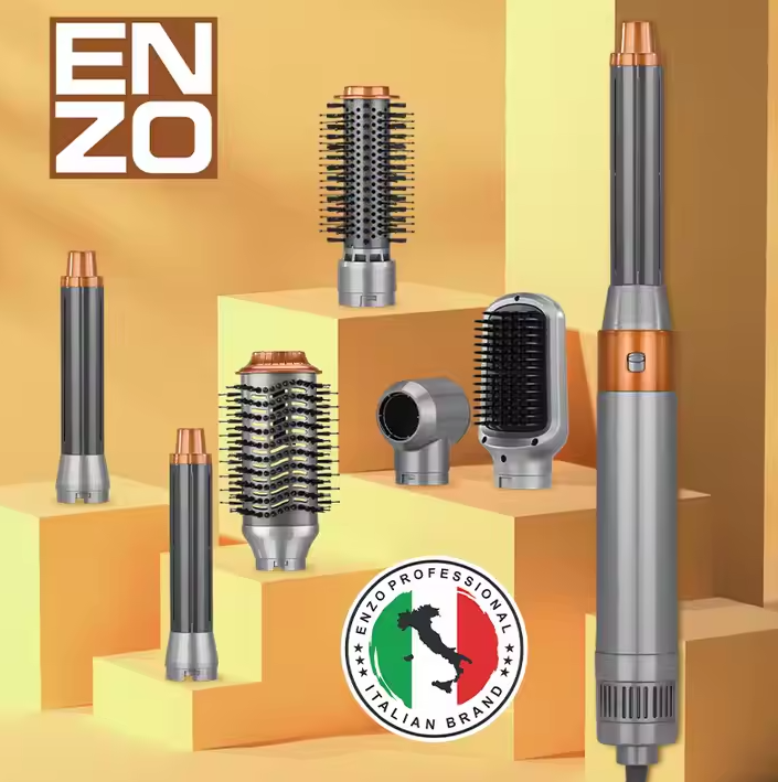 Enzo Professional 6-in-1 Hair Styling Set EN-4133
