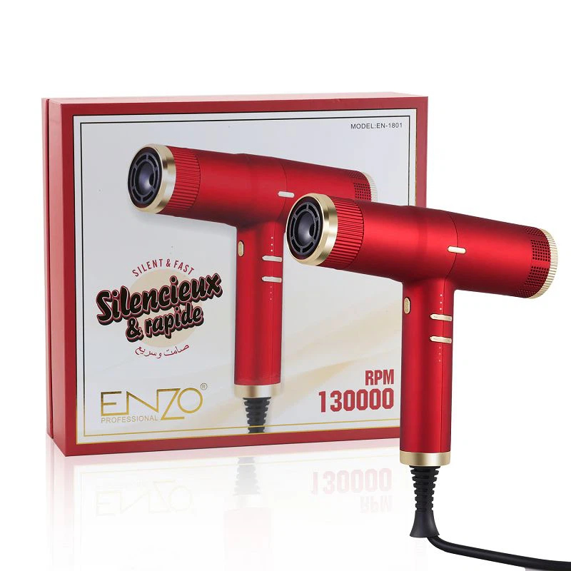 Enzo Professional Hair Dryer EN-1801 – Red 1800W