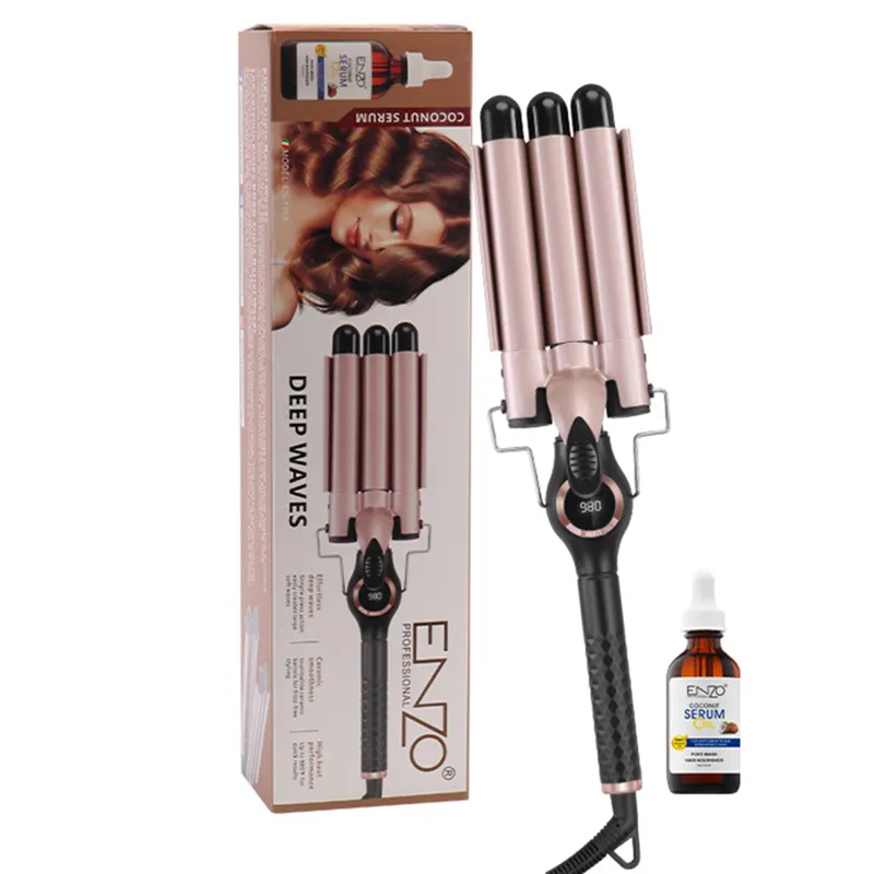 Enzo Triple Ceramic Hair Curler EN-1968