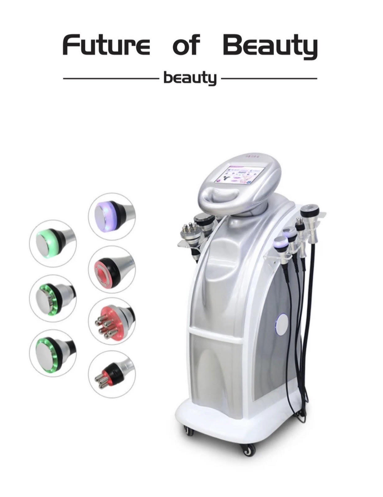 Multifunctional Facial & Body Slimming Machine – 80K Cavitation, RF, Vacuum & Ultrasound