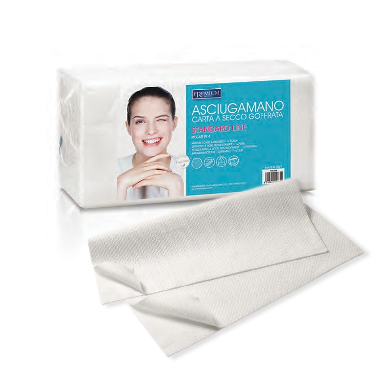Embossed Disposable Towel 40×70 cm – 100 pcs for Spa & Salon Hygiene