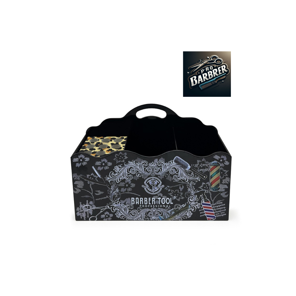 Barber Tool Organizer Stand Black Model 413