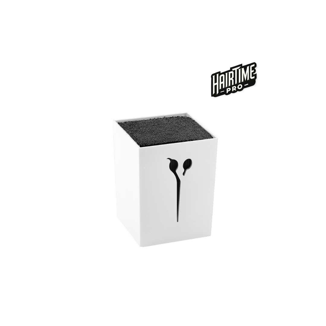 White Scissor Stand Model 401