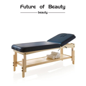 Blue Orient Beauty Bed – Adjustable Navy Cosmetic Bed
