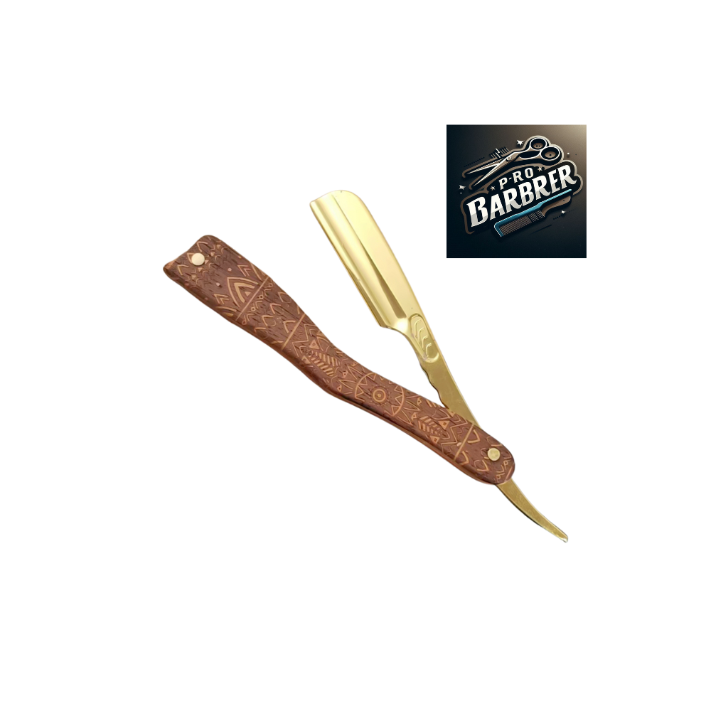 Barber Pro Razor C53 – Gold Metal Finish