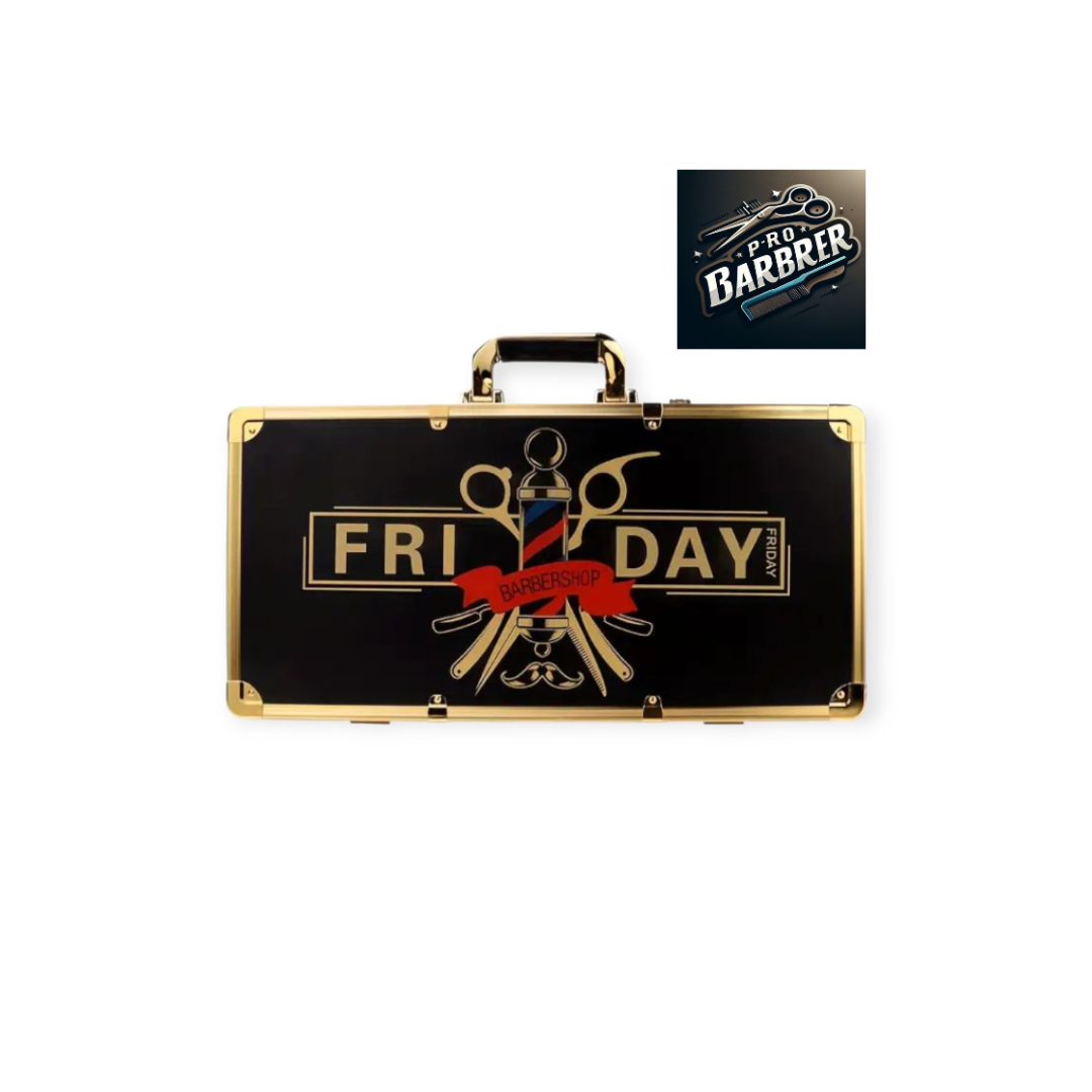 Barber Professional Gold Case – TC 105