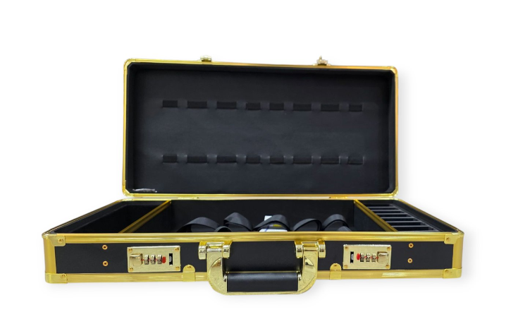 Barber Professional Gold Case – TC 105