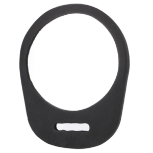 Black Handheld Salon Mirror 8858F-1