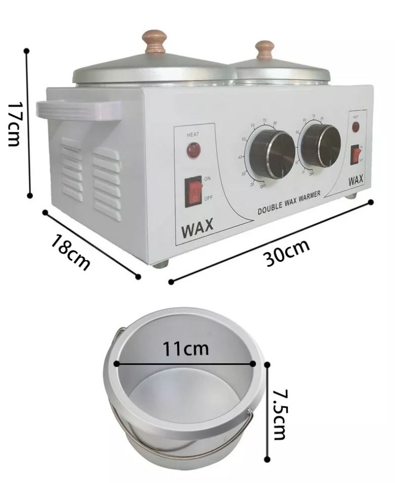 Professional Dual Wax & Paraffin Warmer